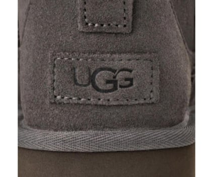 UGG UGG Kadın Düz Taban Logo Baskılı Rahat Spor Stil Antrasit Bot & Bootie 1135092-CHARCOAL