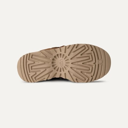 UGG UGG Kadın Platform Yastık Tabanlı Süet Detaylı Taba Sneaker 1171541-CHESTNUT