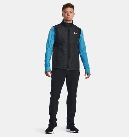 Under Armour Under Armour Erkek Fermuar Kapamalı  Marka Logolu Siyah Yelek 1378499-001