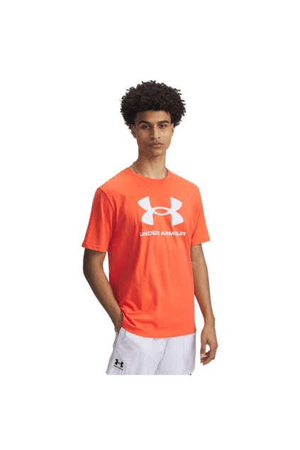 Under Armour Under Armour Erkek Grafik Baskılı Kısa Kollu Turuncu T-Shirt 1382911-847