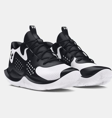 Under Armour Under Armour Erkek Logo Detaylı Hafif Esneyebilen Bağcıklı Siyah Basketbol Ayakkabısı 3026634-006