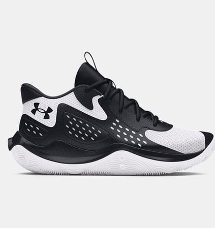 Under Armour Under Armour Erkek Logo Detaylı Hafif Esneyebilen Bağcıklı Siyah Basketbol Ayakkabısı 3026634-006