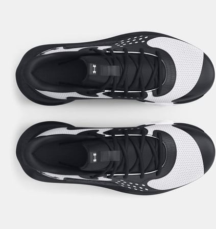 Under Armour Under Armour Erkek Logo Detaylı Hafif Esneyebilen Bağcıklı Siyah Basketbol Ayakkabısı 3026634-006