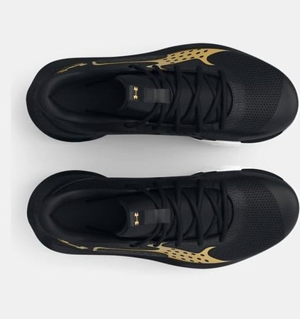 Under Armour Under Armour Erkek Logo Detaylı Hafif Esneyebilen Bağcıklı Siyah1 Basketbol Ayakkabısı 3026634-001