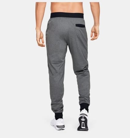 Under Armour Under Armour Erkek Logolu Beli Lastikli Yüksek Bel Slim Fit Gri Eşofman Altı 1290261-090