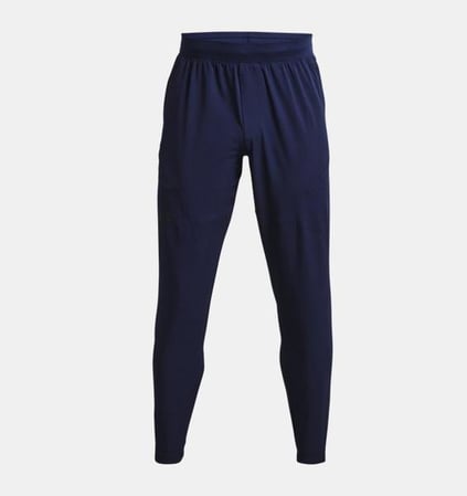 Under Armour Under Armour Erkek Logolu Beli Lastikli Yüksek Bel Slim Fit Siyah1 Eşofman Altı 1352028-410