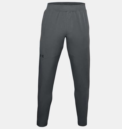 Under Armour Under Armour Erkek Logolu Beli Lastikli Yüksek Bel Slim Fit Antrasit Eşofman Altı 1352028-012