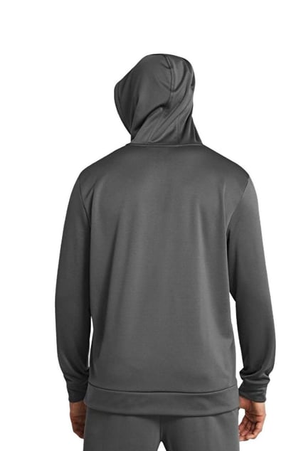 Under Armour Under Armour Erkek Logolu Kapüşonlu Uzun Kollu Günlük Kullanım Gri Sweatshirt 1379743-025
