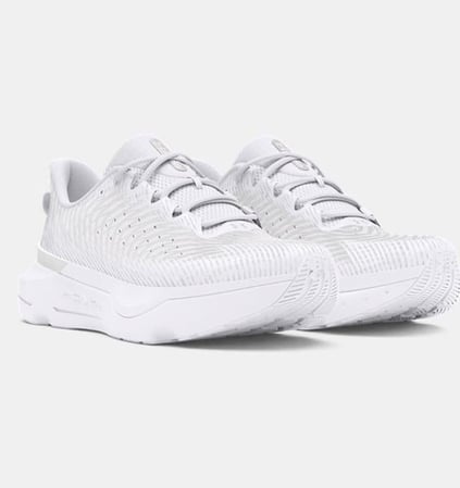 Under Armour Under Armour Erkek Marka Logolu Rahat Taban Bağıcıklı Beyaz Koşu & Antrenman Ayakkabısı 3027190-100