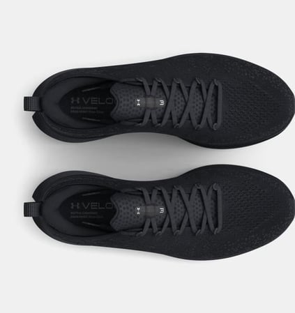Under Armour Under Armour Erkek Marka Logolu Rahat Taban Bağıcıklı Siyah Koşu & Antrenman Ayakkabısı 3026117-001