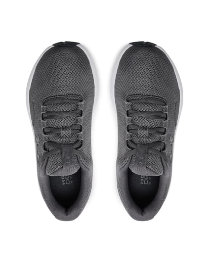 Under Armour Under Armour Erkek Marka Logolu Rahat Taban Bağıcıklı Antrasit Sneaker 3027000-106