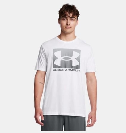 Under Armour Under Armour Erkek Pamuklu Regular Fit Yuvarlak Yaka Beyaz T-Shirt 1386793-100