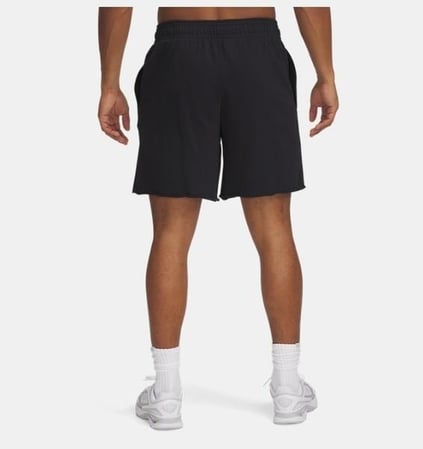 Under Armour Under Armour Erkek Regular Fit Nefes Alabilir Kumaş Logo Baskılı Siyah Şort 1390147-001