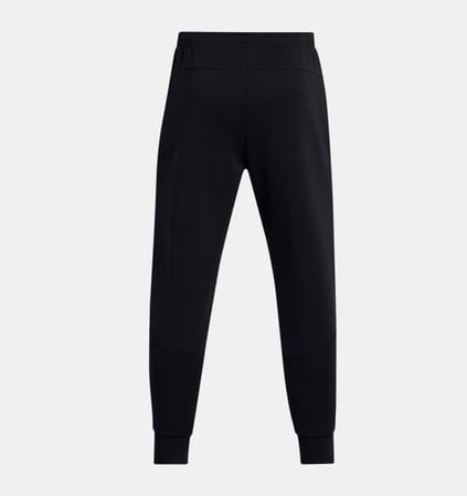Under Armour Under Armour Erkek Slim Fit Beli ve Paçası Lastikli Esnek ve Nefes Alabilen Çift Örgülü Kumaş Siyah Eşofman Altı 1389353-001