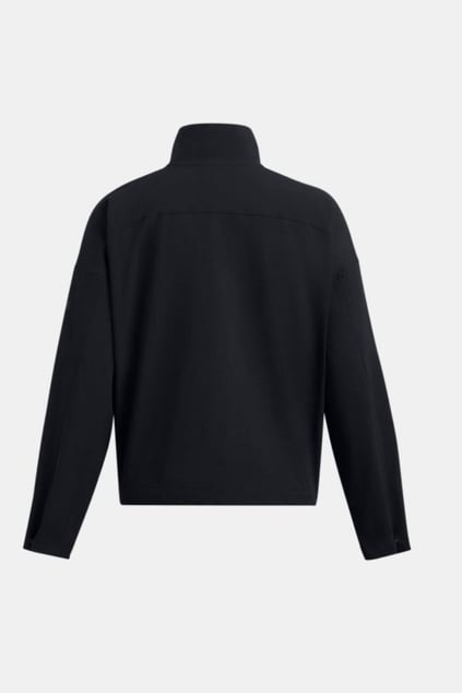 Under Armour Under Armour Kadın Basic Uzun Kollu Logo Nakışlı Siyah Ceket 1385895-002