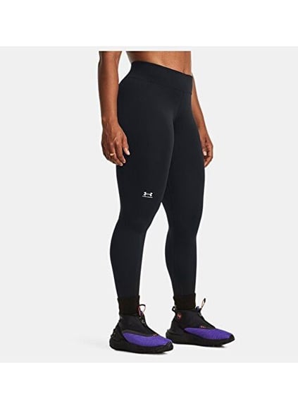 Under Armour Under Armour Kadın Beli Lastikli Slim Fit Sıcak Tutan Hızlı Kuruyan Nem Emici Kumaş Siyah Tayt 1368700-001