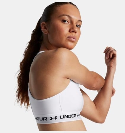 Under Armour Under Armour Kadın Beyaz Spor Sütyen 1361034-101