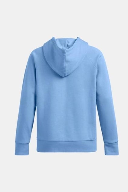 Under Armour Under Armour Kadın Kapüşonlu Yaka Büyük Logo Baskılı Mavi Sweatshirt 1379501-465