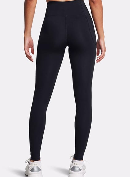 Under Armour Under Armour Kadın Lastikli ve Yüksek Bel Slim Fit Dar Paça Siyah Tayt 1388649-001
