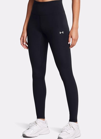 Under Armour Under Armour Kadın Lastikli ve Yüksek Bel Slim Fit Dar Paça Siyah Tayt 1388649-001