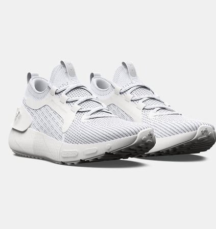 Under Armour Under Armour Kadın Marka Logolu Rahat Taban Bağıcıklı Beyaz Koşu & Antrenman Ayakkabısı 3026584-100