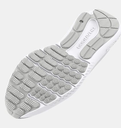 Under Armour Under Armour Kadın Marka Logolu Rahat Taban Bağıcıklı Beyaz Koşu & Antrenman Ayakkabısı 3027007-100