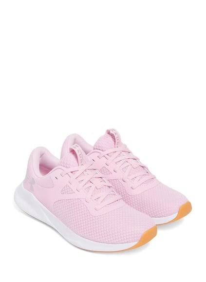 Under Armour Under Armour Kadın Marka Logolu Rahat Taban Bağıcıklı Pembe Sneaker 3025060-647