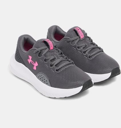Under Armour Under Armour Kadın Marka Logolu Rahat Taban Bağıcıklı Gri Sneaker 3027007-025
