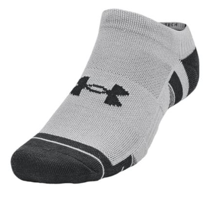 Under Armour Under Armour Unısex Bilek Detayı Lastikli Dokuma Kumaş Logo Desenli Gri Çorap 1379503-011