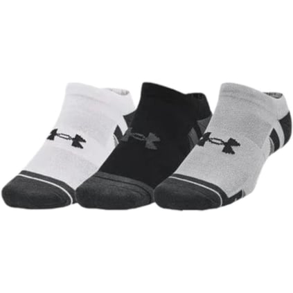 Under Armour Under Armour Unısex Bilek Detayı Lastikli Dokuma Kumaş Logo Desenli Gri Çorap 1379503-011