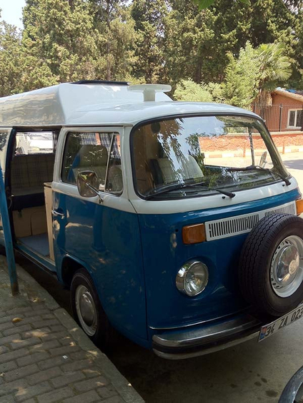 1974 Volkswagen T2 Restorasyon Yüksek Tavan