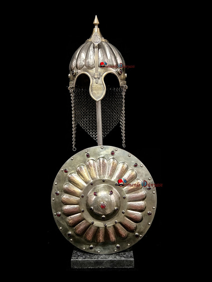 Osmanlı Zırh Seti ( Masa Üstü Dekorasyon ) 