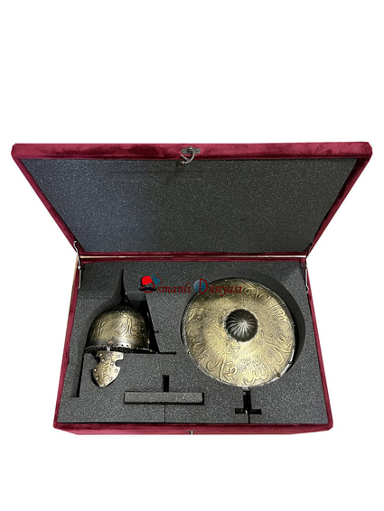 Osmanlı Zırh Seti ( Masa Üstü Dekorasyon ) ) 