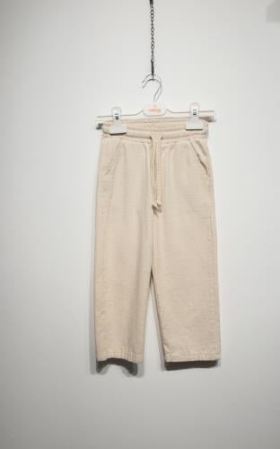 125210Erkek Çocuk Beli Lastikli Cotton Pantolon 1-5 Yaş