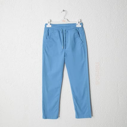 Erkek Çocuk Beli Lastikli Gabardin Pantolon 1-5 Yaş