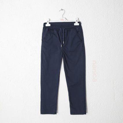 Erkek Çocuk Beli Lastikli Gabardin Pantolon 1-5 Yaş