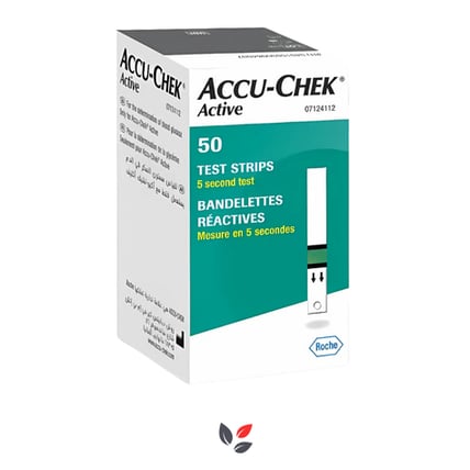 Accu-Chek Active Strip Şeker Ölçüm Test Şeridi 50'li