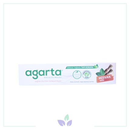 Agarta Doğal Misvak Özlü Diş Macunu 100 ml