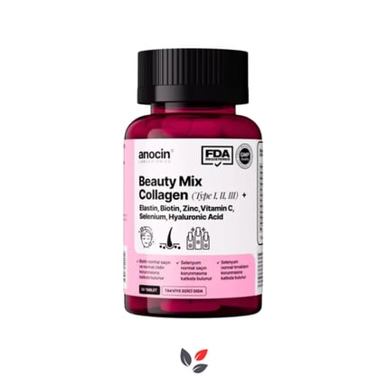 Anocin Beauty Mix Collagen 30 Tablet