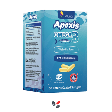 Apexis Omega 3 Balık Yağı 50 Kapsül