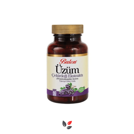 Balen Üzüm Çekirdeği Ekstraktı 375 mg 60 Kapsül