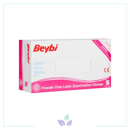 Beybi Pudrasız Lateks Eldiven Small 100 Adet