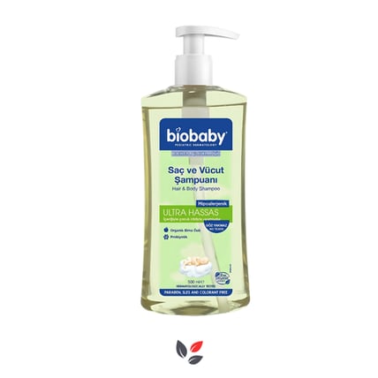 Biobaby Bebek Şampuanı (Saç ve Vücut) 500ml