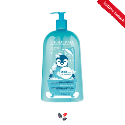 Bioderma Abcderm Foaming Cleanser Temizleme Jeli 1 Litre - KUTUSU HASARLI