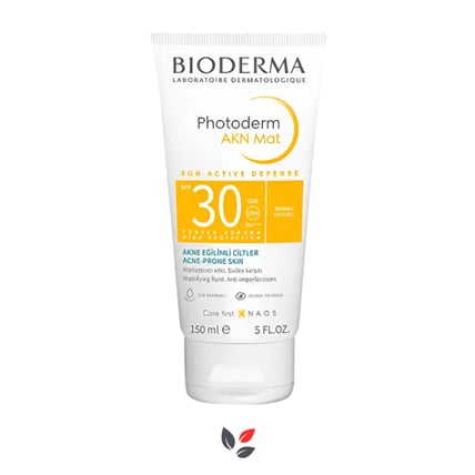 Bioderma Photoderm Akn Mat Akneye Eğilimli Ciltler İçin Renksiz Güneş Kremi Spf 30 150 ml