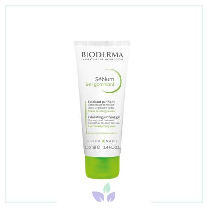 Bioderma Sebium Exfoliating Karma Ve Yağlı Ciltler Için Peeling Temizleme Jeli 100 ml