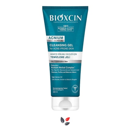 Bioxcin Acnium Yüz Yıkama Jeli Sebium Dengeleyici 200 ml