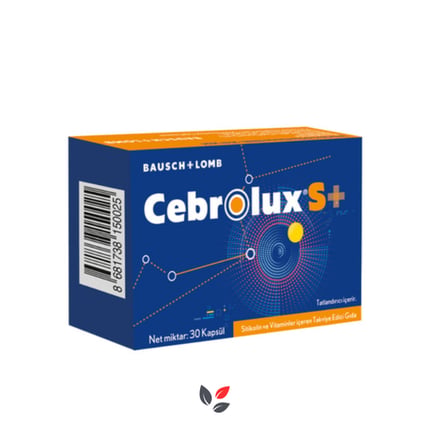 Cebrolux S + Sitikolin Vitamin 30 Kapsül