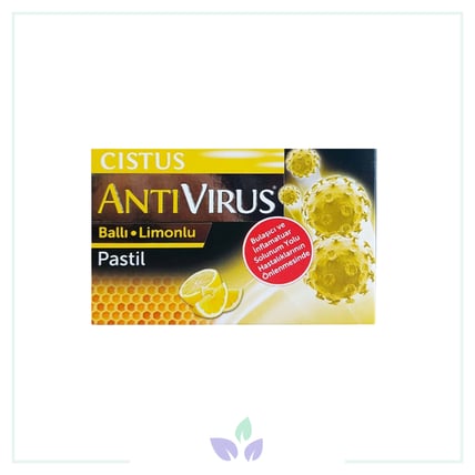 Cistus Antivirus Ballı Limonlu Pastil