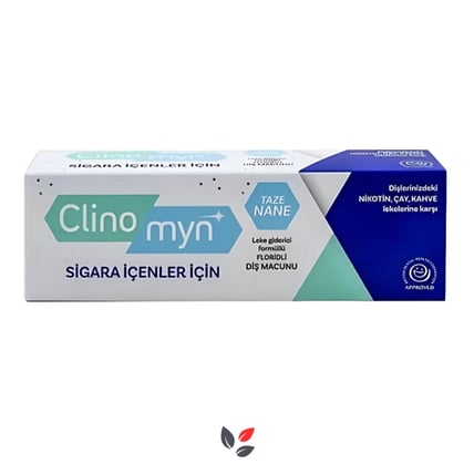 Clinomyn Sigara İçenler İçin Diş Macunu 75 ml